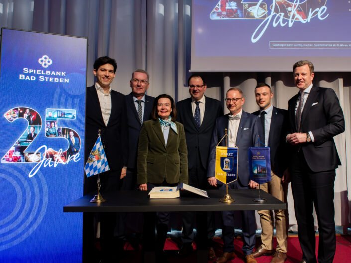 25-jähriges Jubiläum der Spielbank in Bad Steben